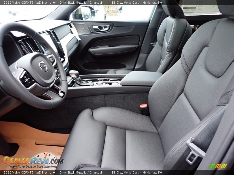 2020 Volvo XC60 T5 AWD Inscription Onyx Black Metallic / Charcoal Photo #7