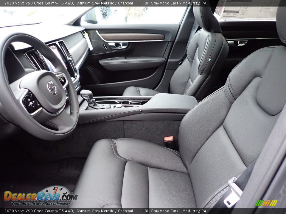 Front Seat of 2020 Volvo V90 Cross Country T6 AWD Photo #7