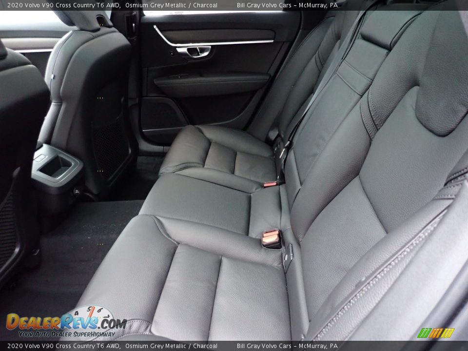 Rear Seat of 2020 Volvo V90 Cross Country T6 AWD Photo #8