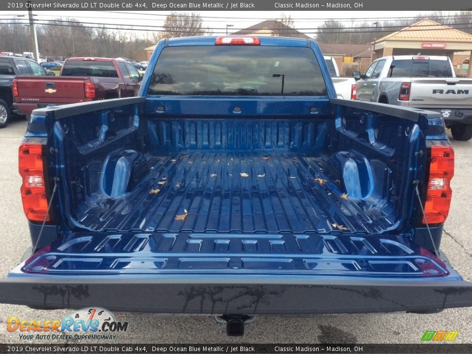 2019 Chevrolet Silverado LD LT Double Cab 4x4 Deep Ocean Blue Metallic / Jet Black Photo #9