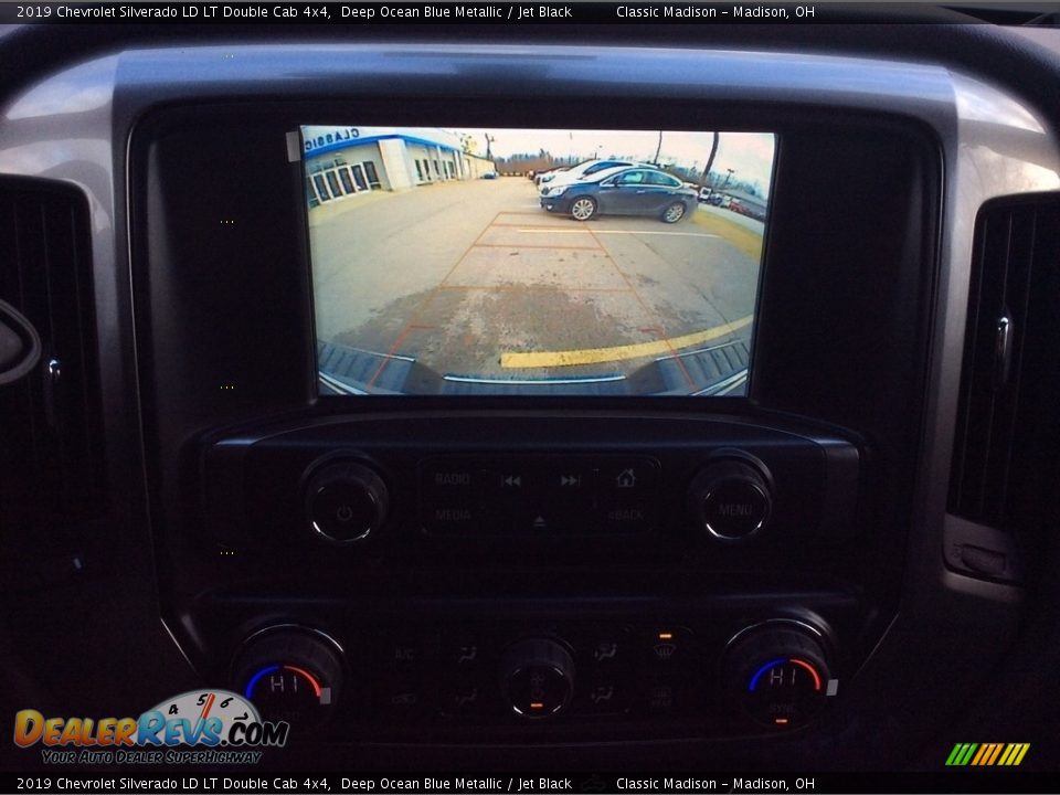 2019 Chevrolet Silverado LD LT Double Cab 4x4 Deep Ocean Blue Metallic / Jet Black Photo #15