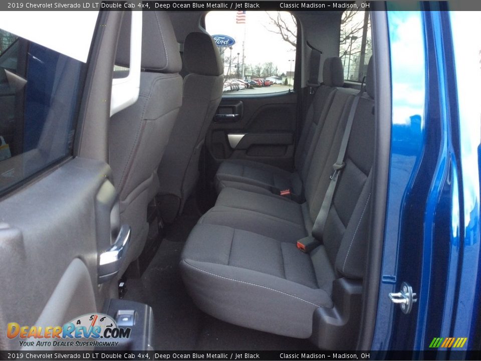 2019 Chevrolet Silverado LD LT Double Cab 4x4 Deep Ocean Blue Metallic / Jet Black Photo #16