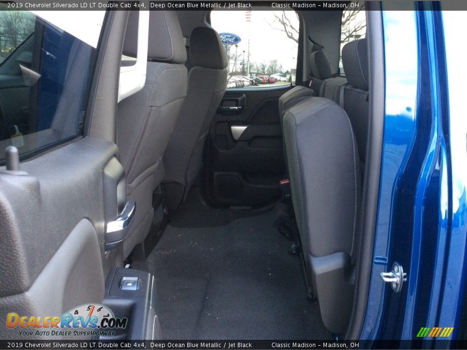 2019 Chevrolet Silverado LD LT Double Cab 4x4 Deep Ocean Blue Metallic / Jet Black Photo #17