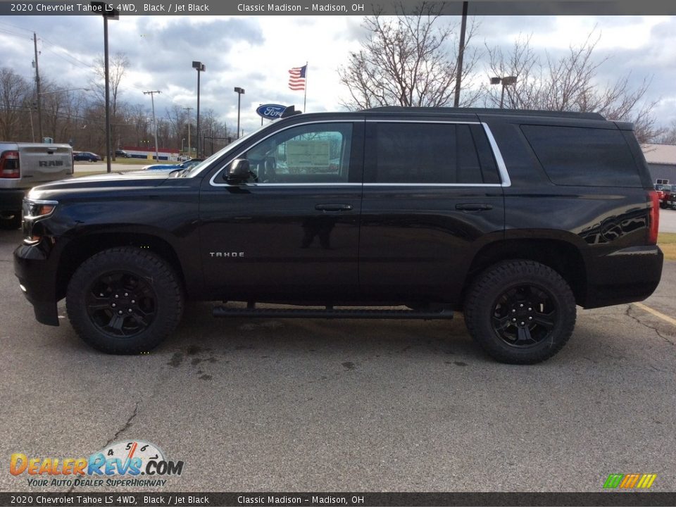 2020 Chevrolet Tahoe LS 4WD Black / Jet Black Photo #6