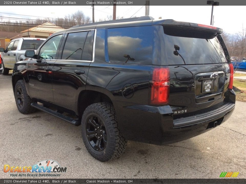 2020 Chevrolet Tahoe LS 4WD Black / Jet Black Photo #7