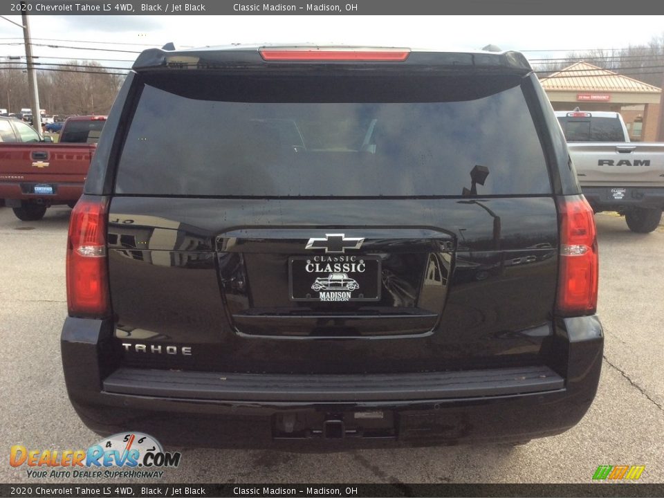 2020 Chevrolet Tahoe LS 4WD Black / Jet Black Photo #8