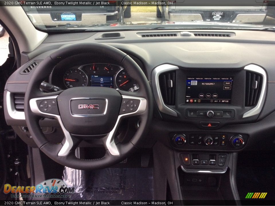 2020 GMC Terrain SLE AWD Ebony Twilight Metallic / Jet Black Photo #3