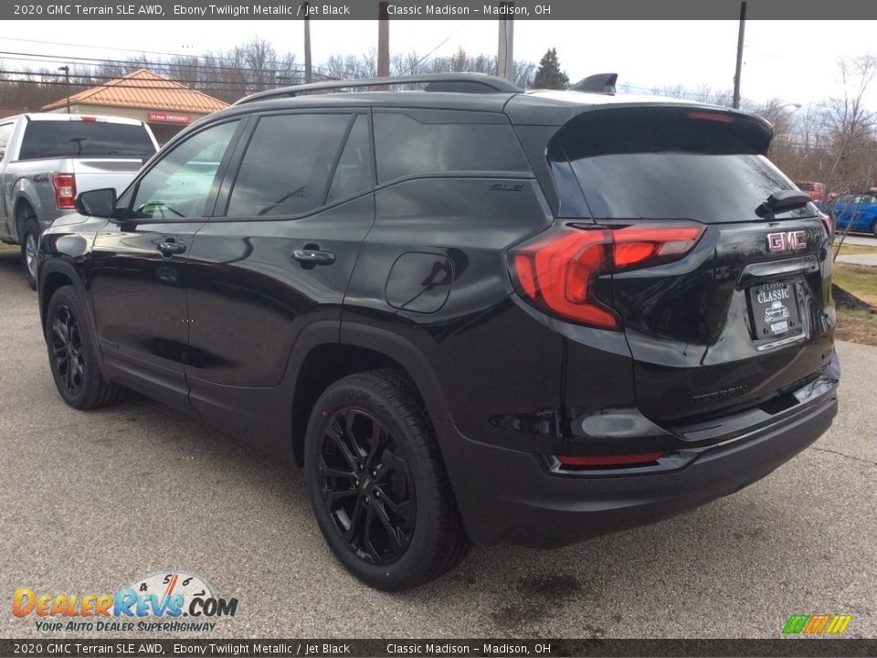 2020 GMC Terrain SLE AWD Ebony Twilight Metallic / Jet Black Photo #7