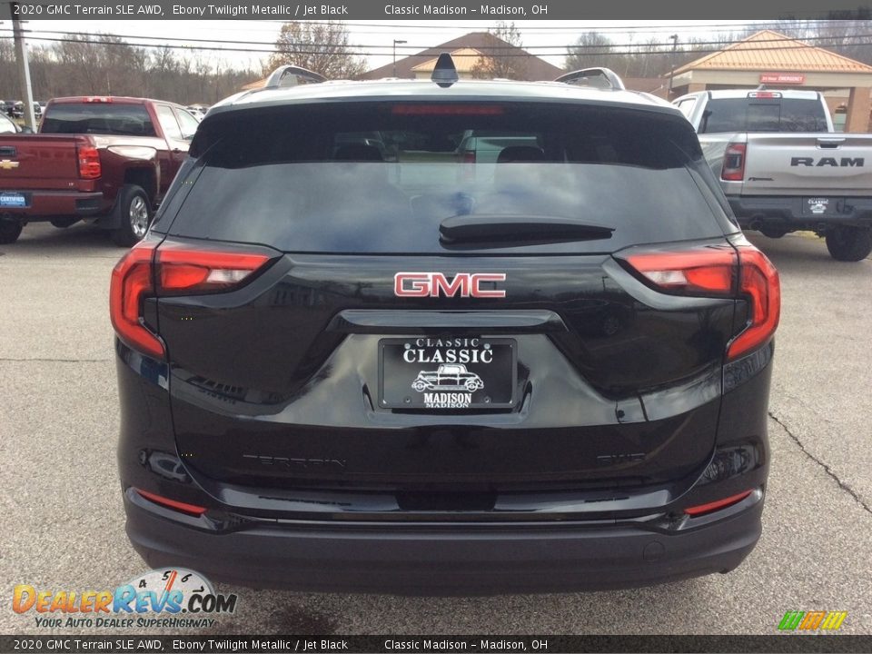 2020 GMC Terrain SLE AWD Ebony Twilight Metallic / Jet Black Photo #8