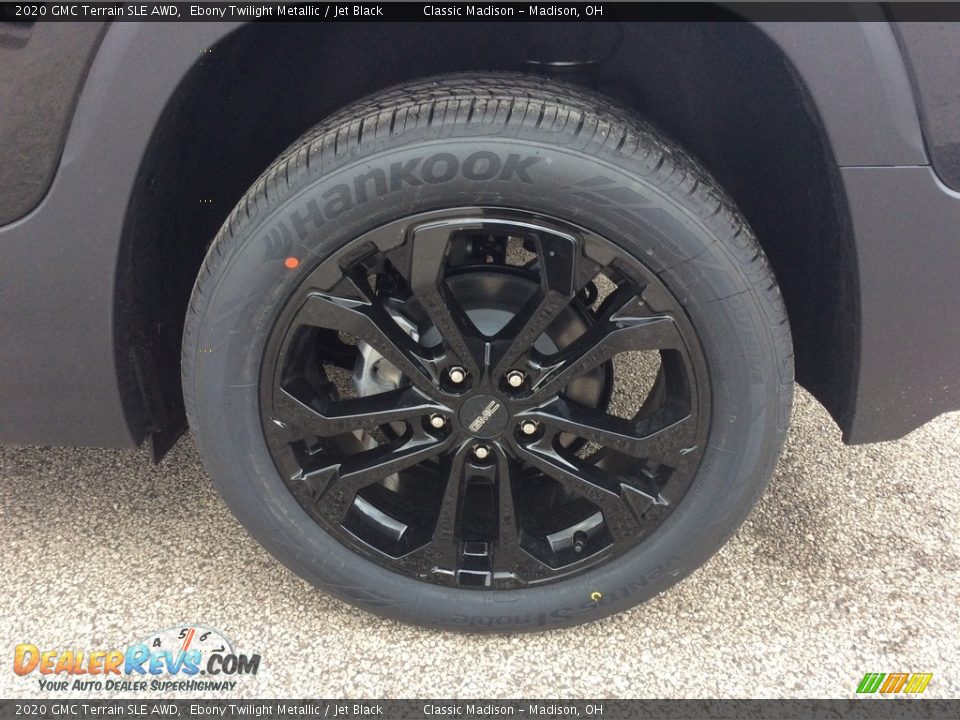 2020 GMC Terrain SLE AWD Ebony Twilight Metallic / Jet Black Photo #9