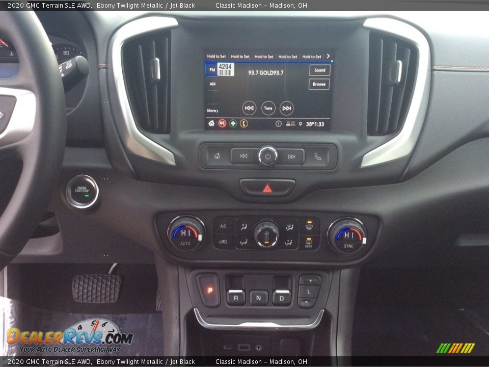 2020 GMC Terrain SLE AWD Ebony Twilight Metallic / Jet Black Photo #13