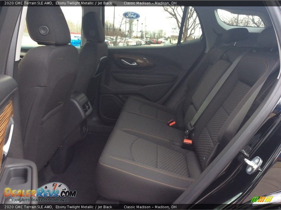 2020 GMC Terrain SLE AWD Ebony Twilight Metallic / Jet Black Photo #22