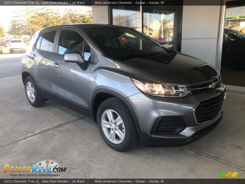 2020 Chevrolet Trax LS Satin Steel Metallic / Jet Black Photo #1
