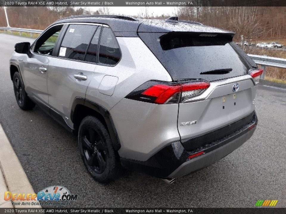2020 Toyota RAV4 XSE AWD Hybrid Silver Sky Metallic / Black Photo #2