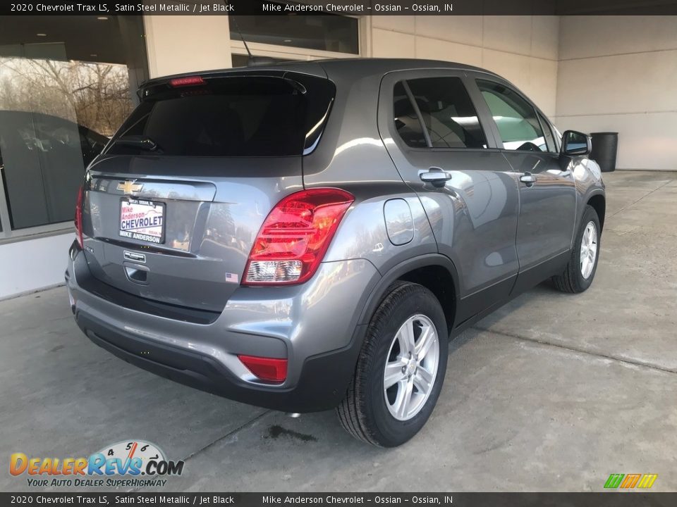 2020 Chevrolet Trax LS Satin Steel Metallic / Jet Black Photo #3