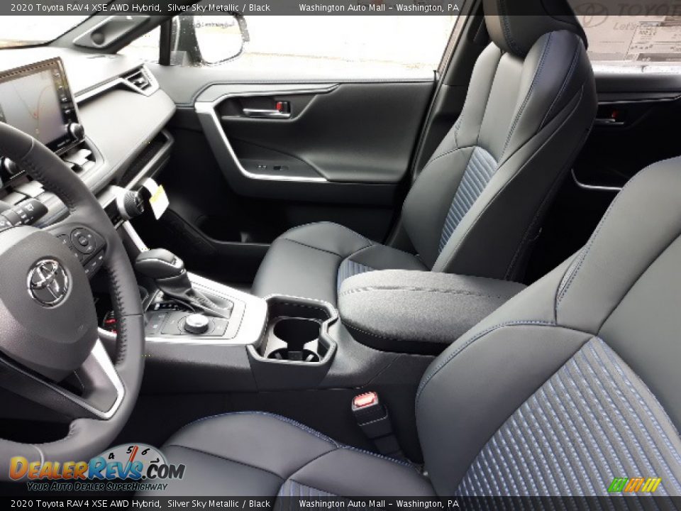 Front Seat of 2020 Toyota RAV4 XSE AWD Hybrid Photo #4