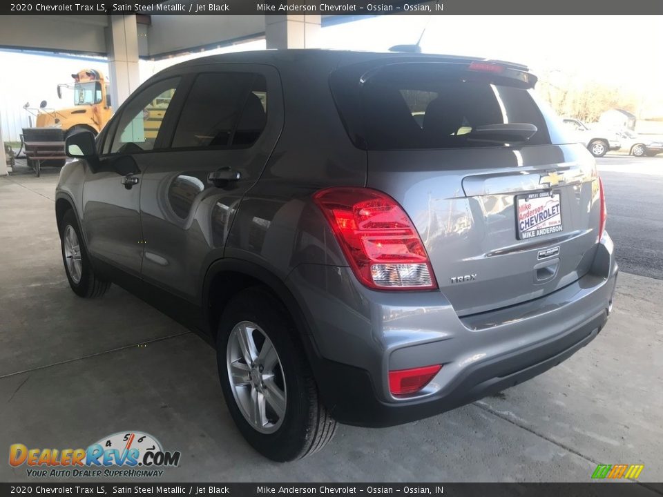 2020 Chevrolet Trax LS Satin Steel Metallic / Jet Black Photo #5