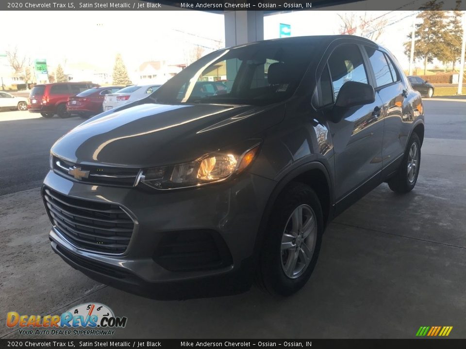 2020 Chevrolet Trax LS Satin Steel Metallic / Jet Black Photo #6