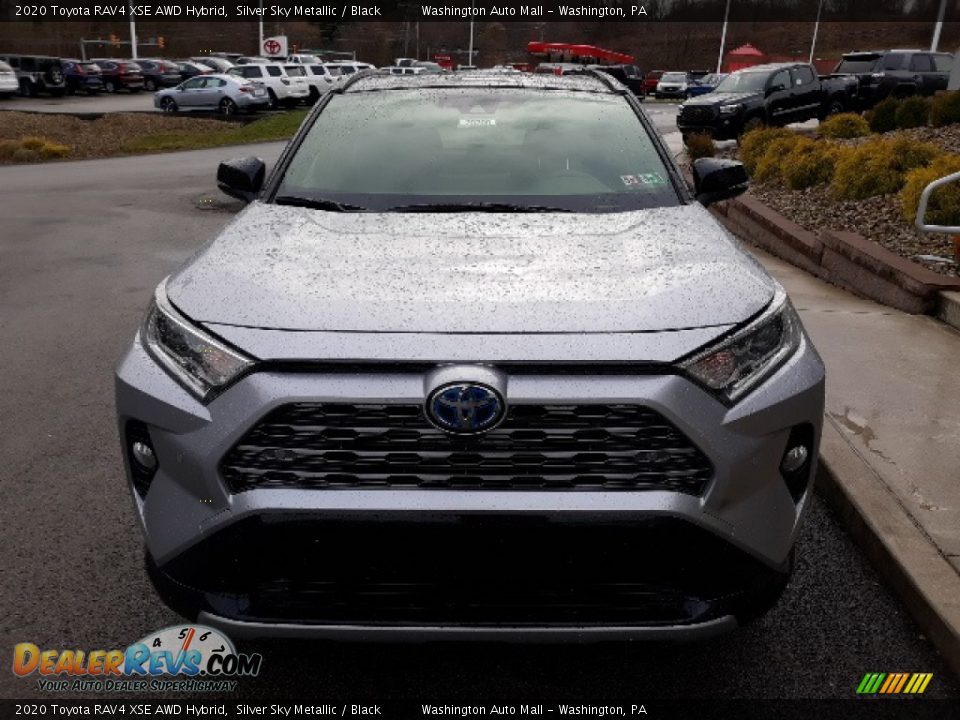 2020 Toyota RAV4 XSE AWD Hybrid Silver Sky Metallic / Black Photo #7