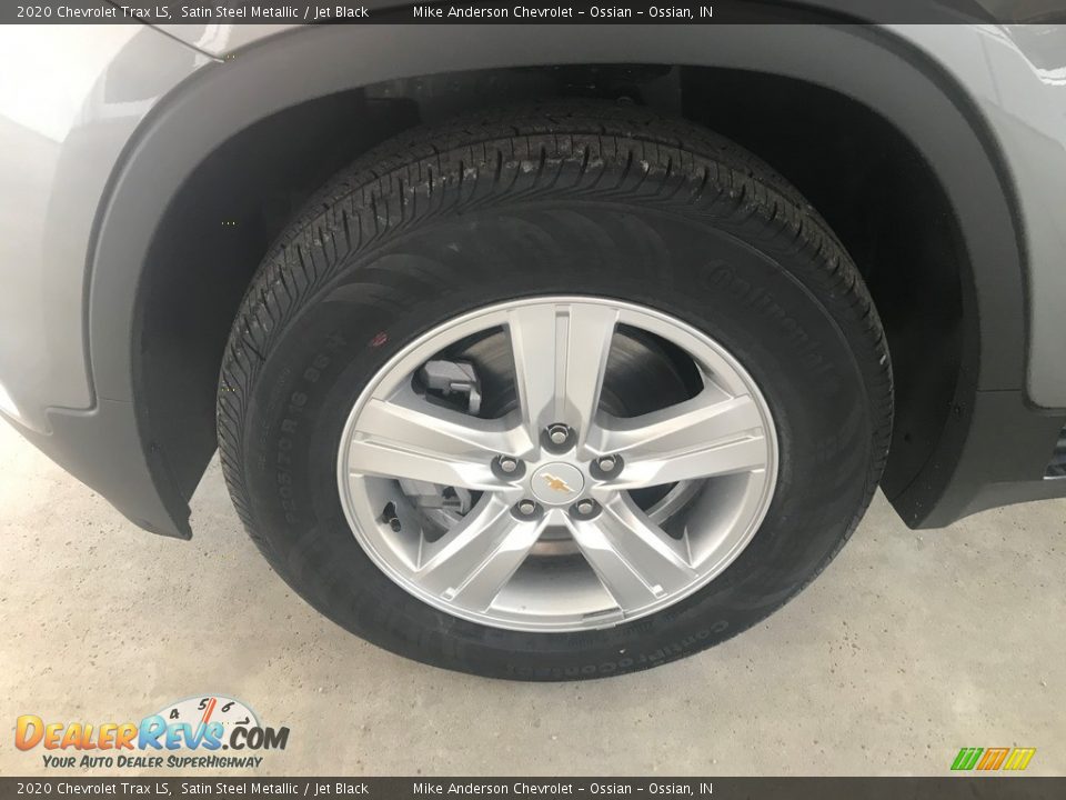 2020 Chevrolet Trax LS Satin Steel Metallic / Jet Black Photo #14