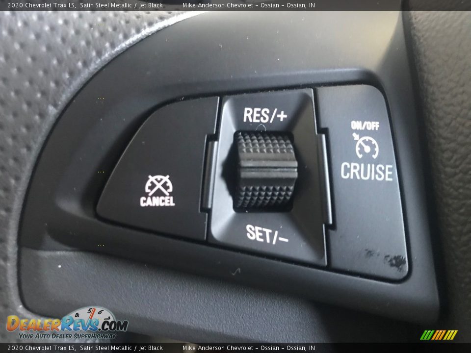 2020 Chevrolet Trax LS Satin Steel Metallic / Jet Black Photo #16