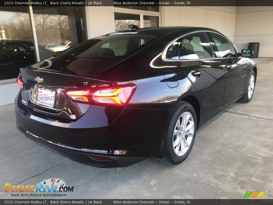 2020 Chevrolet Malibu LT Black Cherry Metallic / Jet Black Photo #3