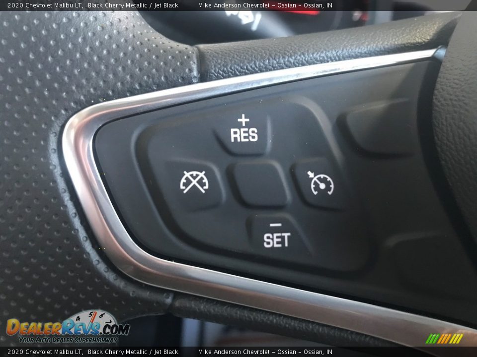 2020 Chevrolet Malibu LT Black Cherry Metallic / Jet Black Photo #15