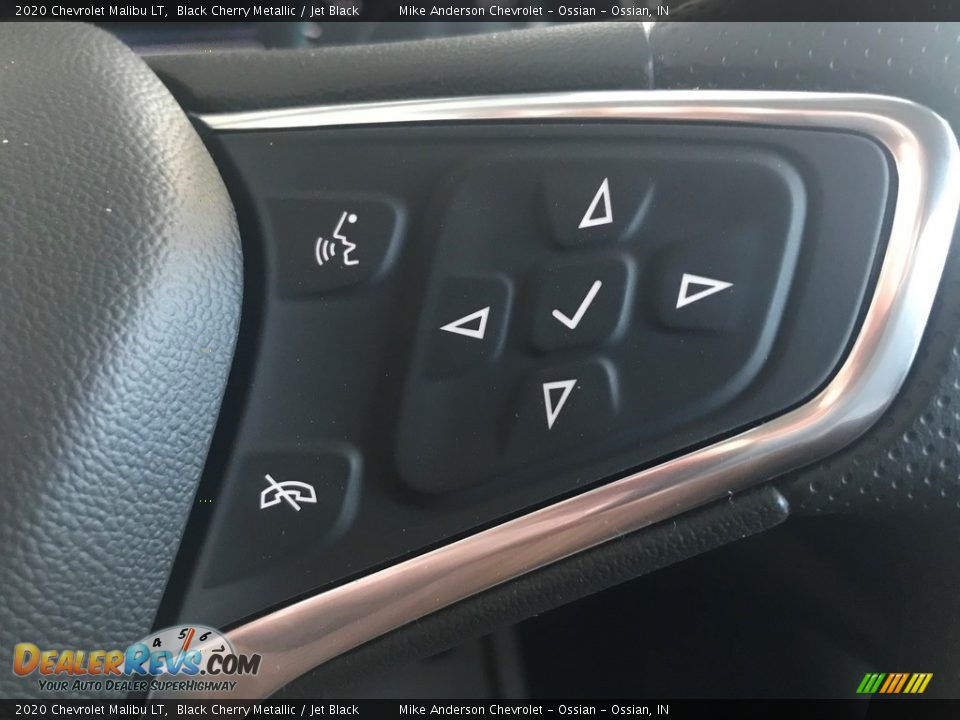 2020 Chevrolet Malibu LT Black Cherry Metallic / Jet Black Photo #16