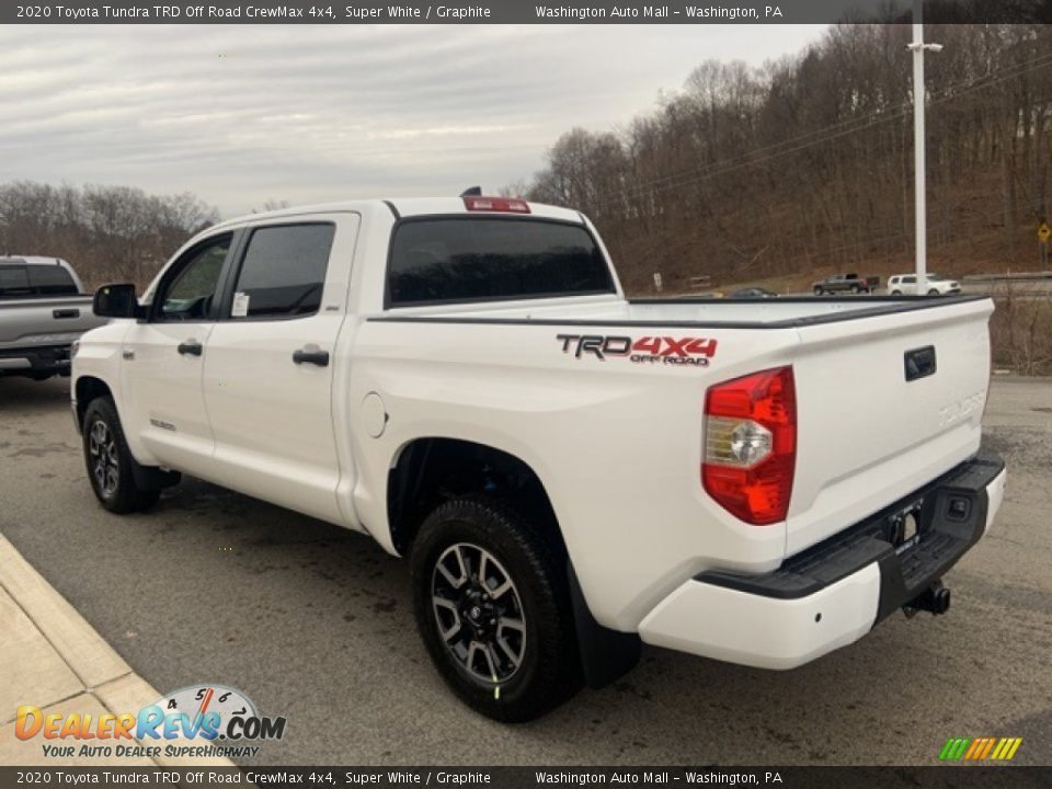 2020 Toyota Tundra TRD Off Road CrewMax 4x4 Super White / Graphite Photo #2