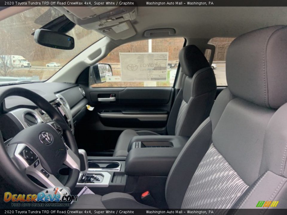 2020 Toyota Tundra TRD Off Road CrewMax 4x4 Super White / Graphite Photo #4