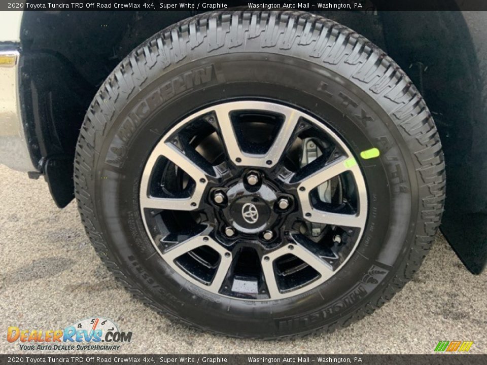 2020 Toyota Tundra TRD Off Road CrewMax 4x4 Super White / Graphite Photo #5