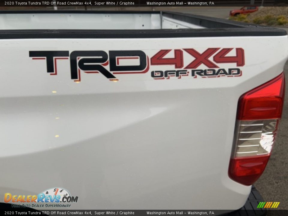 2020 Toyota Tundra TRD Off Road CrewMax 4x4 Super White / Graphite Photo #6