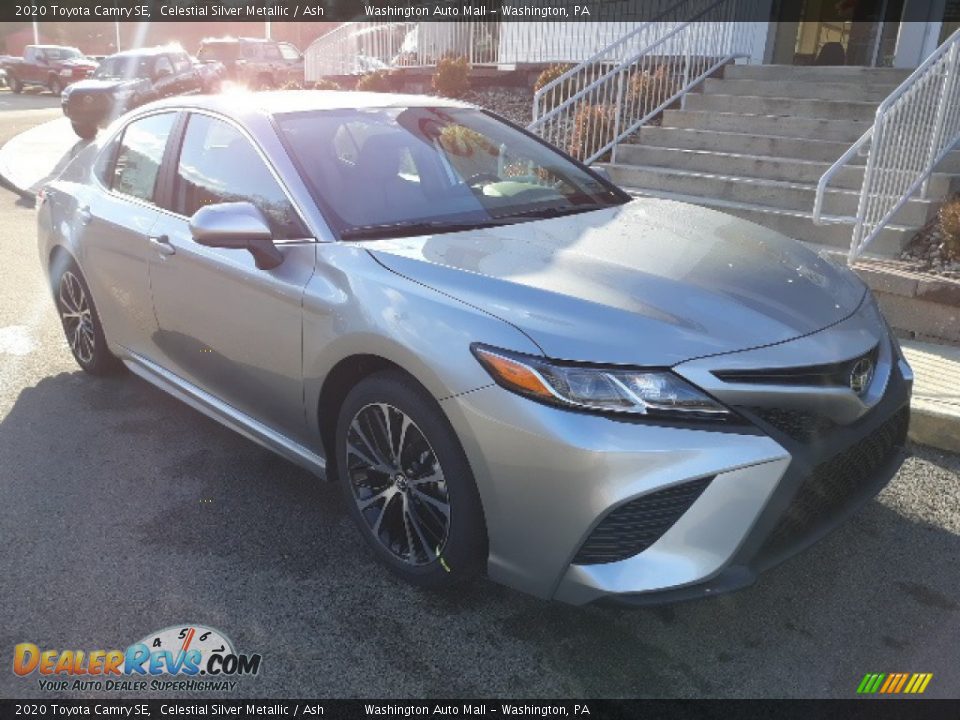 2020 Toyota Camry SE Celestial Silver Metallic / Ash Photo #1