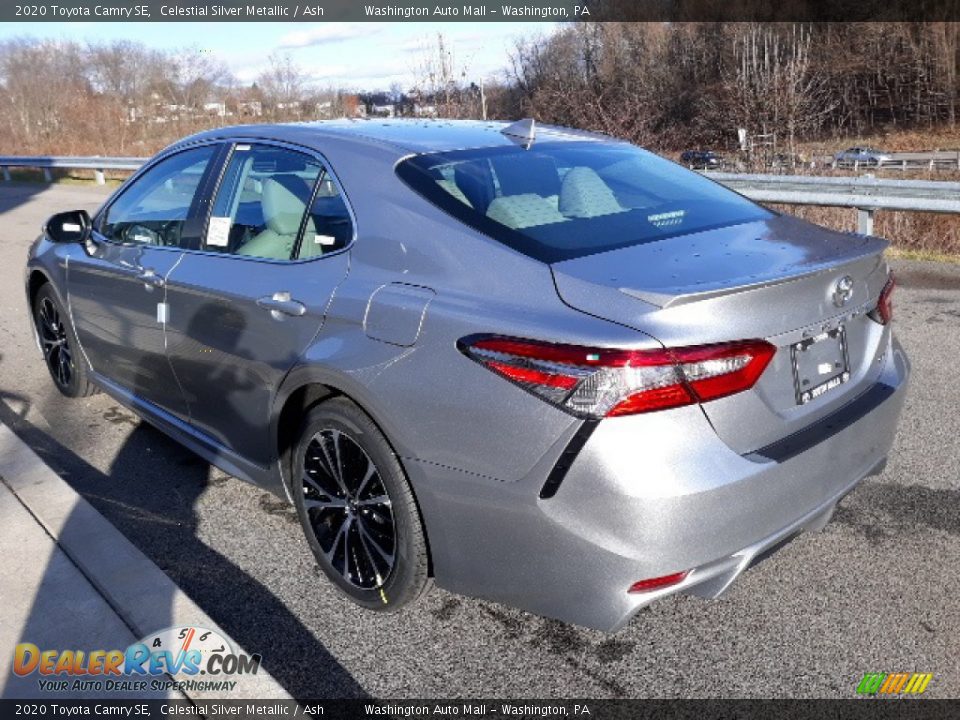 2020 Toyota Camry SE Celestial Silver Metallic / Ash Photo #2