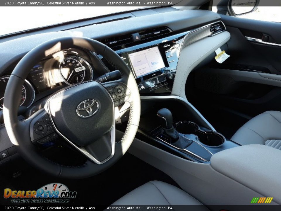 2020 Toyota Camry SE Celestial Silver Metallic / Ash Photo #3