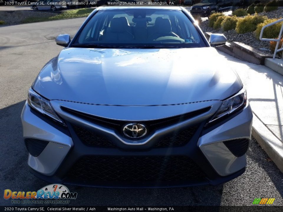 2020 Toyota Camry SE Celestial Silver Metallic / Ash Photo #6