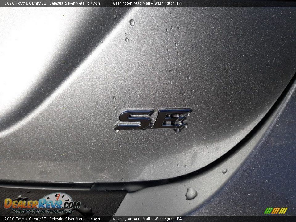 2020 Toyota Camry SE Celestial Silver Metallic / Ash Photo #8
