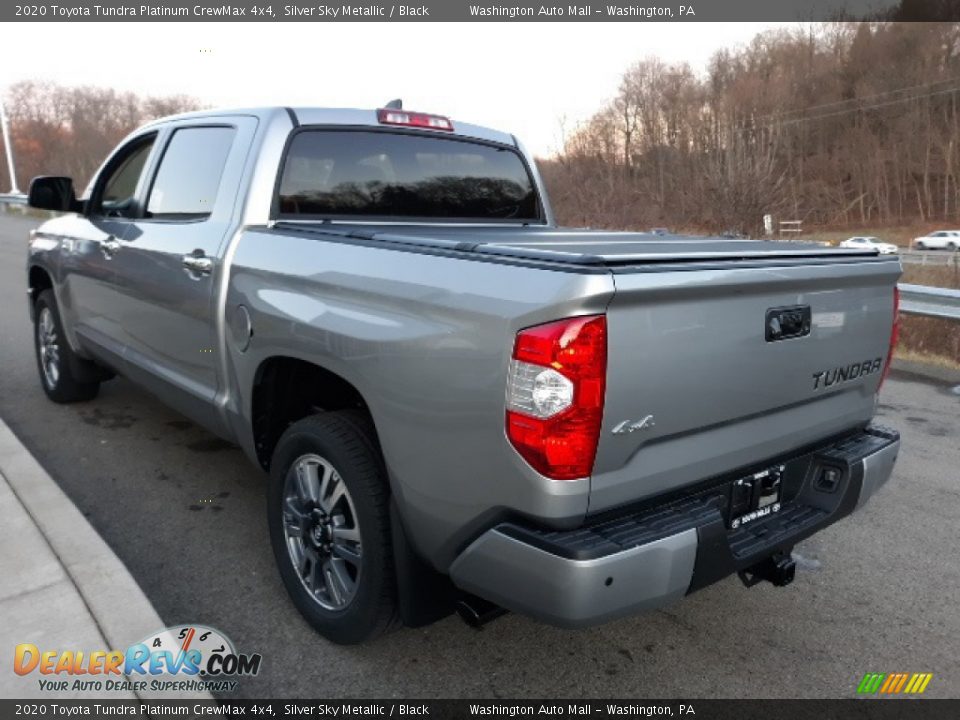 2020 Toyota Tundra Platinum CrewMax 4x4 Silver Sky Metallic / Black Photo #2