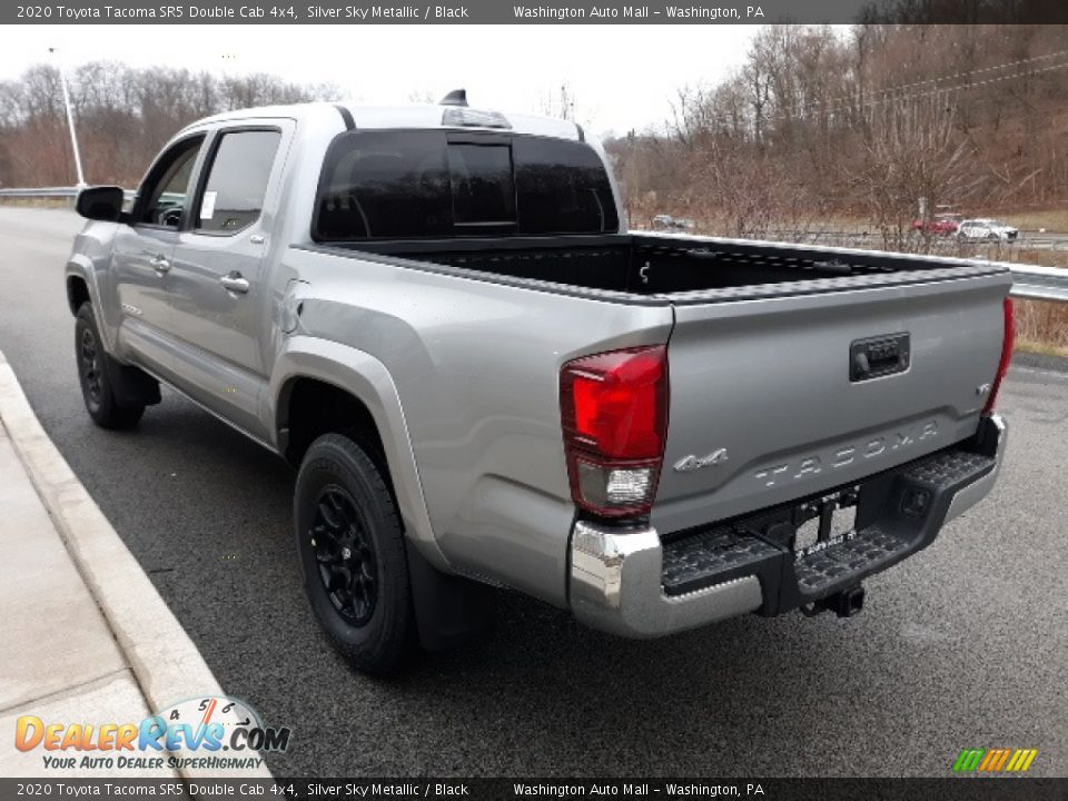 2020 Toyota Tacoma SR5 Double Cab 4x4 Silver Sky Metallic / Black Photo #2