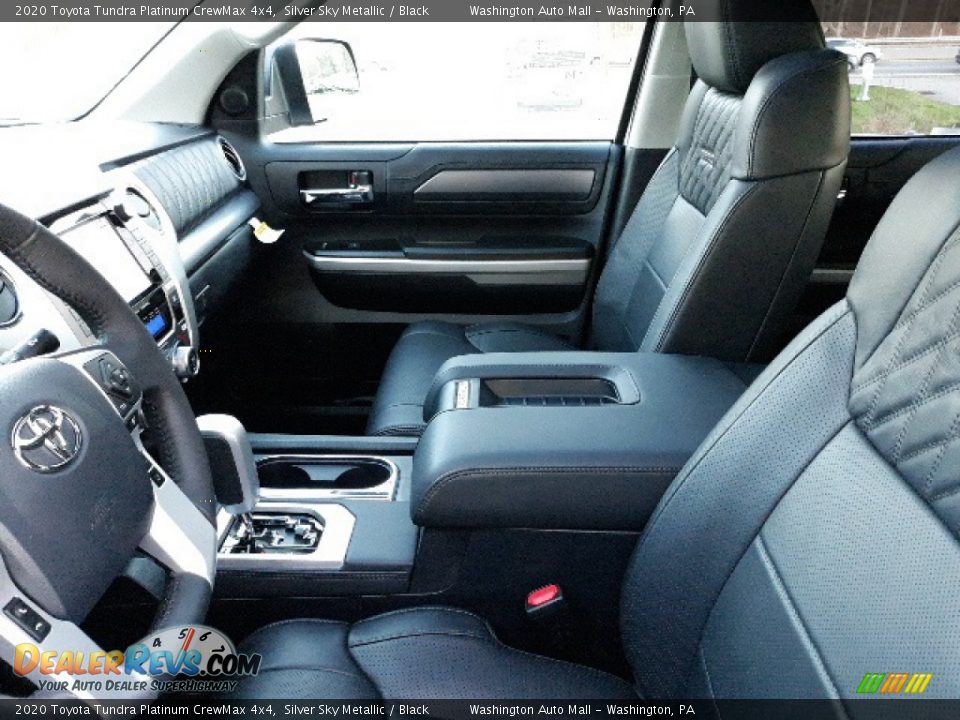 2020 Toyota Tundra Platinum CrewMax 4x4 Silver Sky Metallic / Black Photo #4