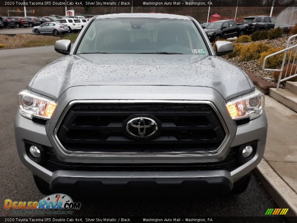 2020 Toyota Tacoma SR5 Double Cab 4x4 Silver Sky Metallic / Black Photo #6