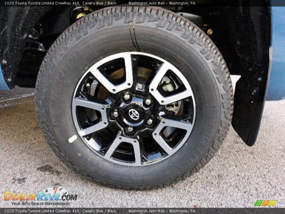 2020 Toyota Tundra Limited CrewMax 4x4 Cavalry Blue / Black Photo #10