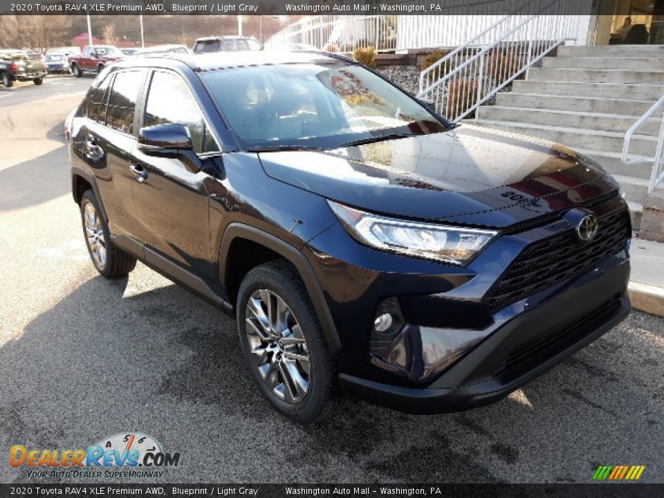 2020 Toyota RAV4 XLE Premium AWD Blueprint / Light Gray Photo #1