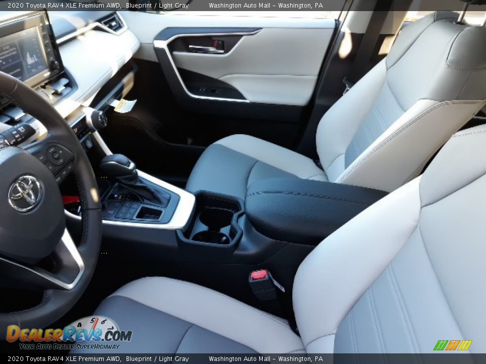 2020 Toyota RAV4 XLE Premium AWD Blueprint / Light Gray Photo #4