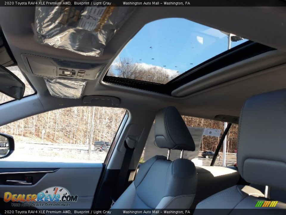 2020 Toyota RAV4 XLE Premium AWD Blueprint / Light Gray Photo #5