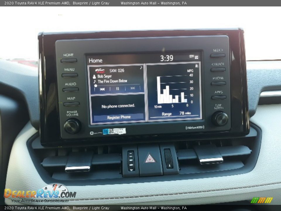 2020 Toyota RAV4 XLE Premium AWD Blueprint / Light Gray Photo #6