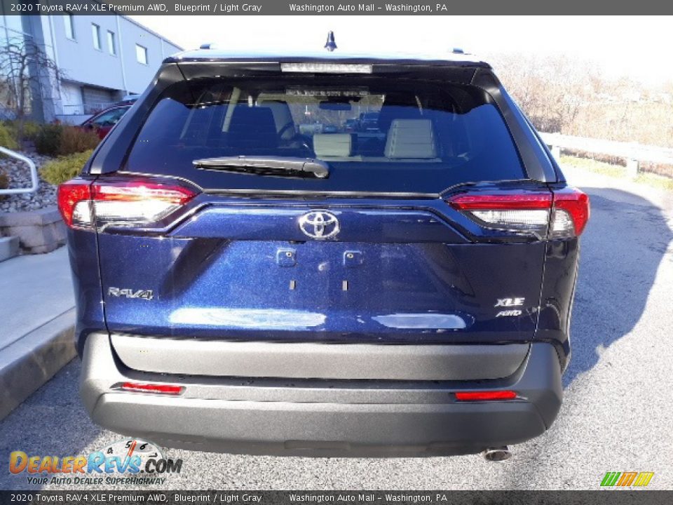 2020 Toyota RAV4 XLE Premium AWD Blueprint / Light Gray Photo #8