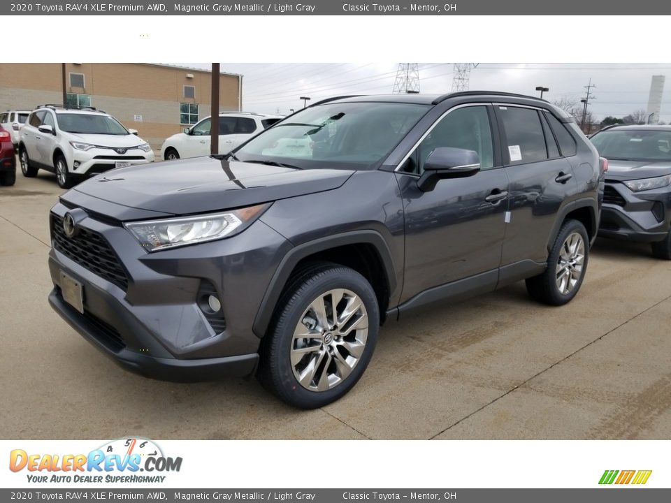 2020 Toyota RAV4 XLE Premium AWD Magnetic Gray Metallic / Light Gray Photo #1