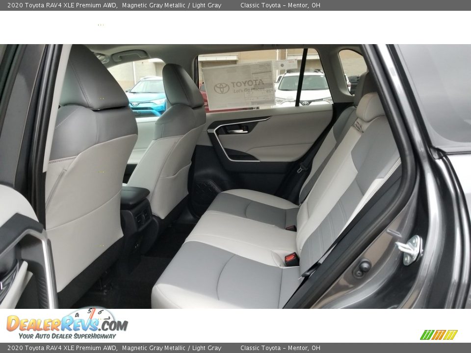 Rear Seat of 2020 Toyota RAV4 XLE Premium AWD Photo #3