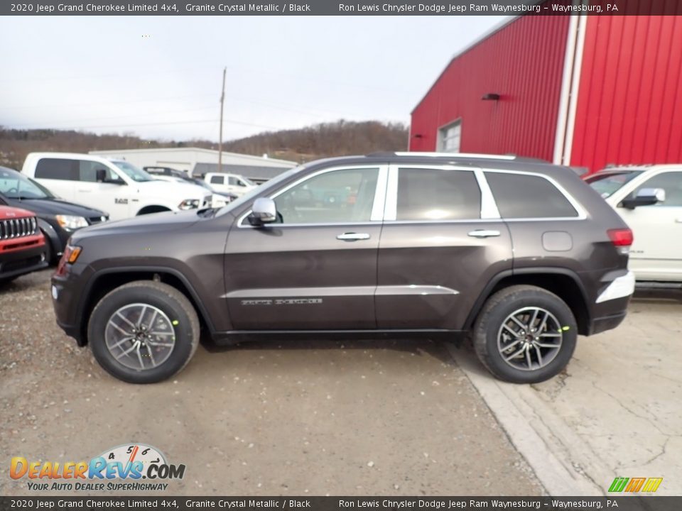 2020 Jeep Grand Cherokee Limited 4x4 Granite Crystal Metallic / Black Photo #2